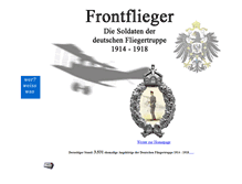 Tablet Screenshot of frontflieger.de